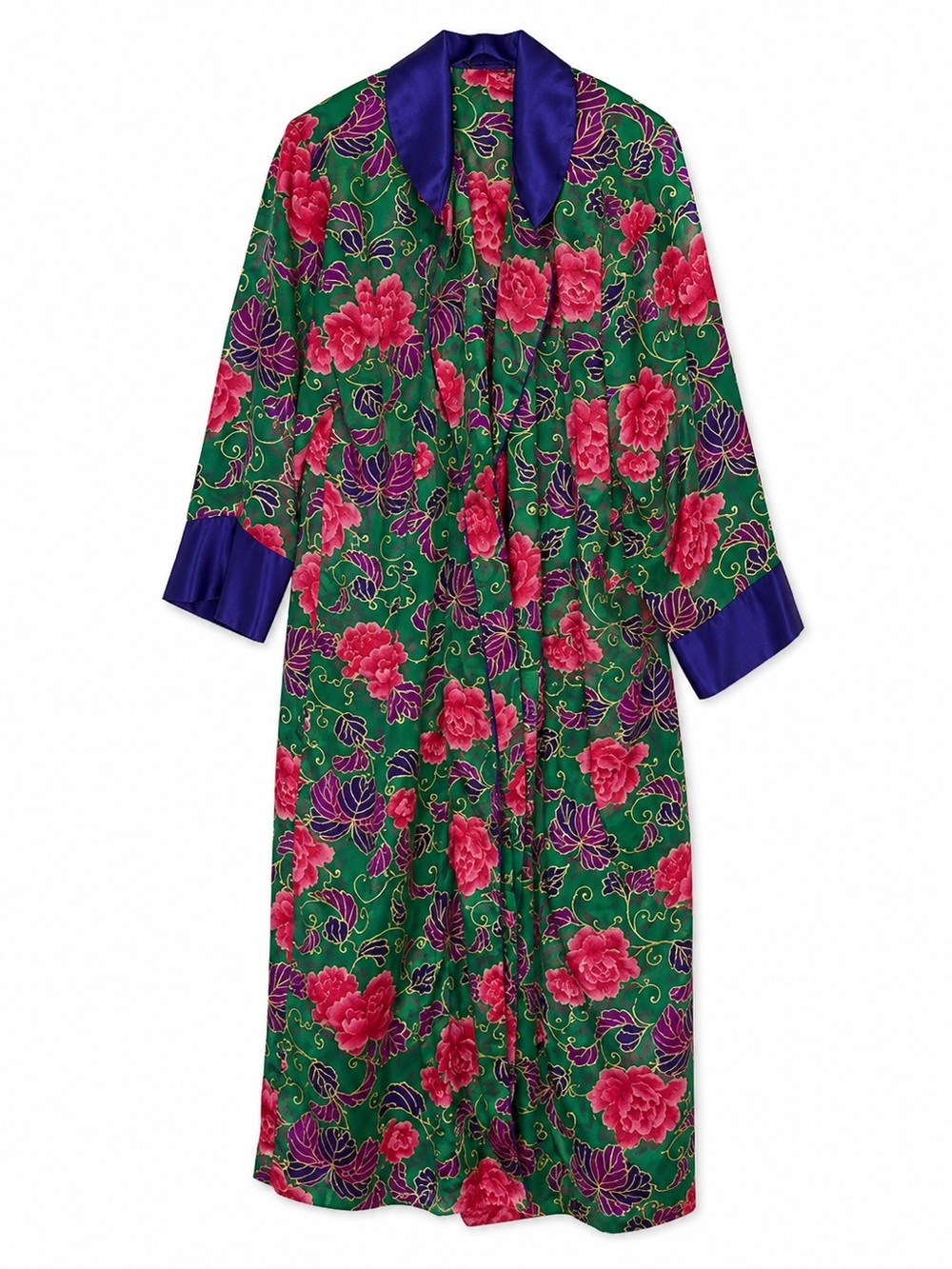 Vintage Victoria’s Secret Gold Label Floral robe size small